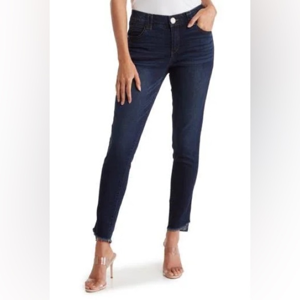 Dark wash Democracy jeans with ab technology